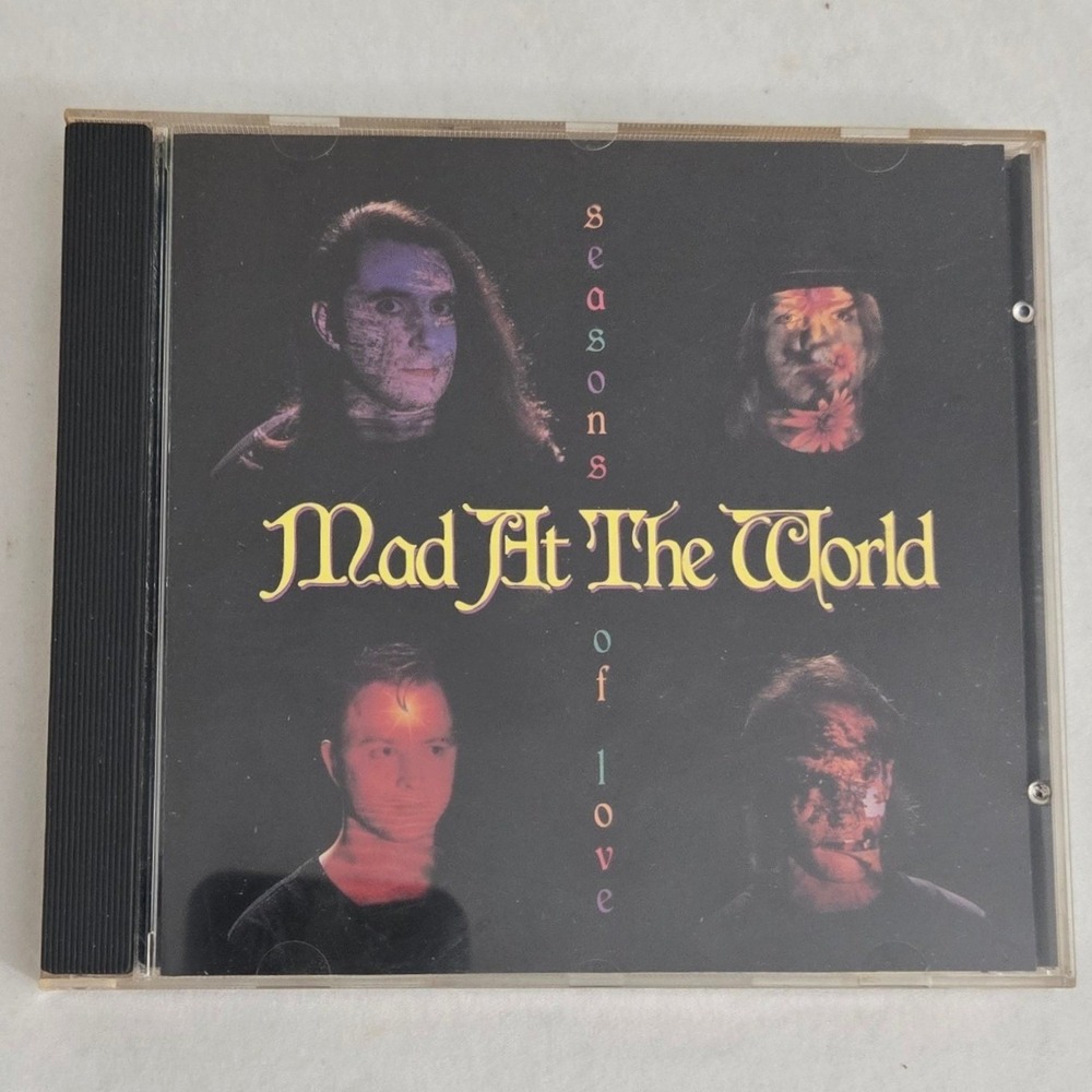 Mad At The World Seasons of Love CD 1990 Alarma Records Synth Pop Gothic Rock
